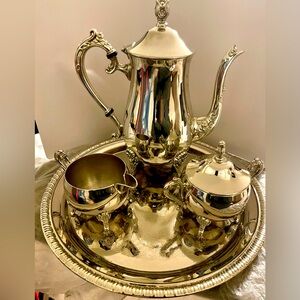 5pc Vintage Edwardian Tea Set